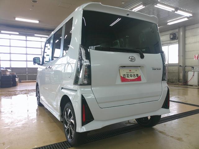 タントカスタムＸ４ＷＤ　両側パワースライドドア　オーディオレス　オートエアコン　ＬＥＤヘッドライト　オートライト　運転席助手席シートヒーター　前後コーナーセンサー　アイドリングストップ　アルミホイール（北海道）の中古車