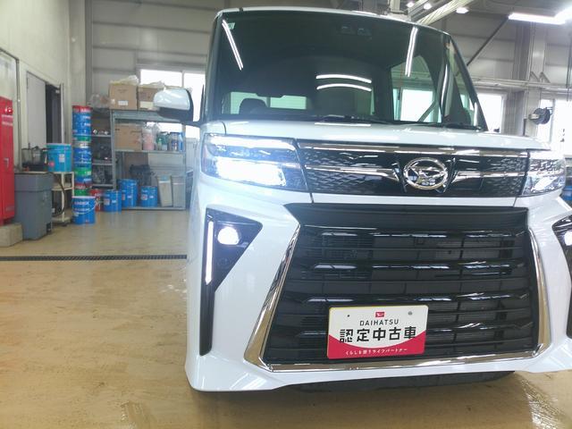 タントカスタムＸ４ＷＤ　両側パワースライドドア　オーディオレス　オートエアコン　ＬＥＤヘッドライト　オートライト　運転席助手席シートヒーター　前後コーナーセンサー　アイドリングストップ　アルミホイール（北海道）の中古車