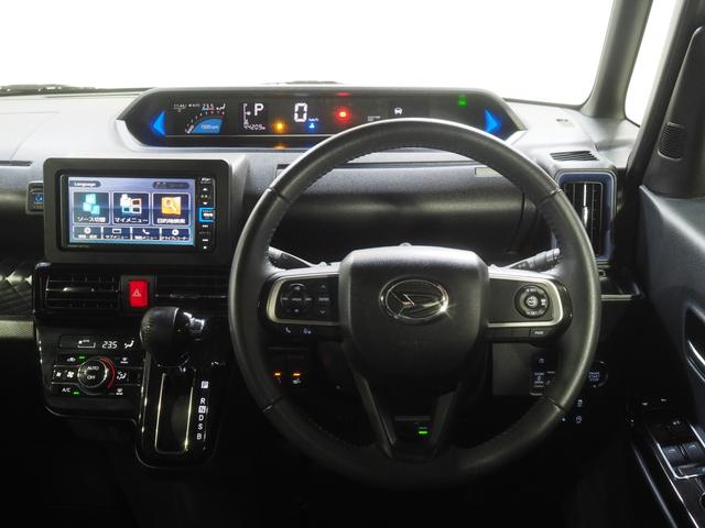 タントカスタムＲＳ４ＷＤ　ターボ　スマートアシスト　ダイハツ純正ナビ　バックモニター　ナビ連動ドライブレコーダー　リモコンエンジンスターター　運転席助手席シートヒーター　ＥＴＣ車載器　キーフリーシステム　アルミホイール（北海道）の中古車