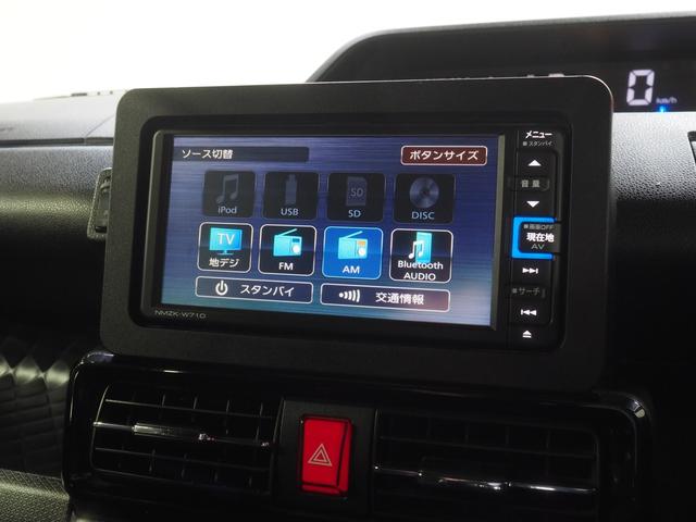 タントカスタムＲＳ４ＷＤ　ターボ　スマートアシスト　ダイハツ純正ナビ　バックモニター　ナビ連動ドライブレコーダー　リモコンエンジンスターター　運転席助手席シートヒーター　ＥＴＣ車載器　キーフリーシステム　アルミホイール（北海道）の中古車