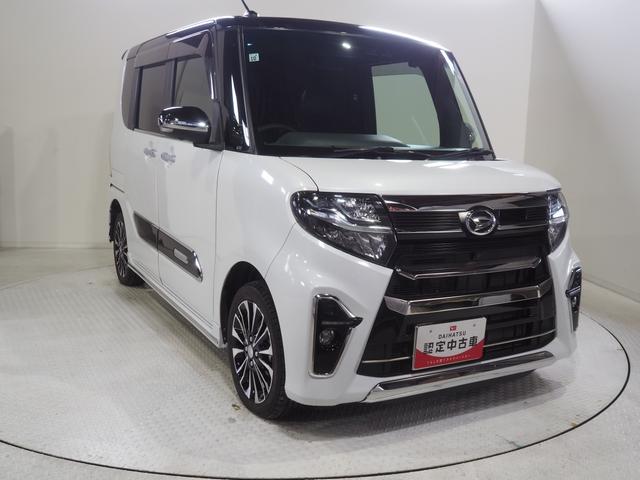 タントカスタムＲＳ４ＷＤ　ターボ　両側パワースライドドア　純正ナビ　パノラマモニター　ドライブレコーダー　クルーズコントロール　ＥＴＣ車載器　リモコンエンジンスターター後席テーブル　アイドリングストップ（北海道）の中古車