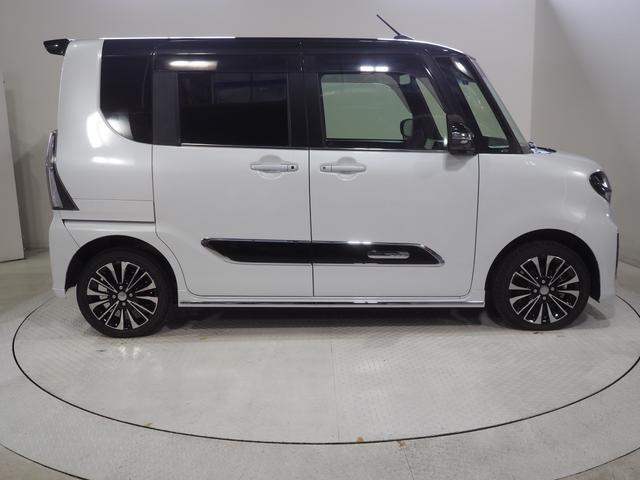 タントカスタムＲＳ４ＷＤ　ターボ　両側パワースライドドア　純正ナビ　パノラマモニター　ドライブレコーダー　クルーズコントロール　ＥＴＣ車載器　リモコンエンジンスターター後席テーブル　アイドリングストップ（北海道）の中古車