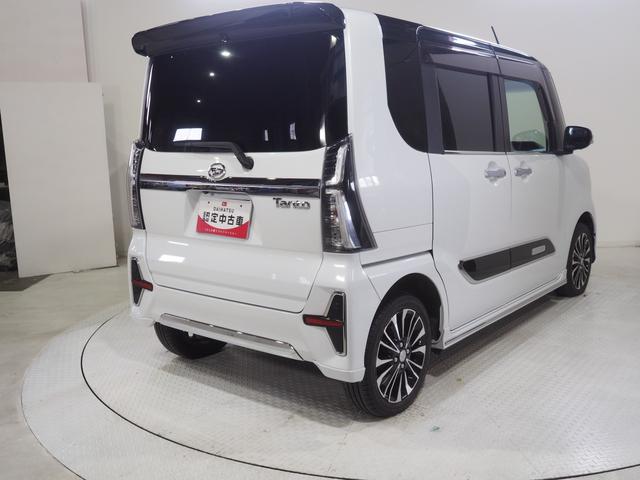 タントカスタムＲＳ４ＷＤ　ターボ　両側パワースライドドア　純正ナビ　パノラマモニター　ドライブレコーダー　クルーズコントロール　ＥＴＣ車載器　リモコンエンジンスターター後席テーブル　アイドリングストップ（北海道）の中古車