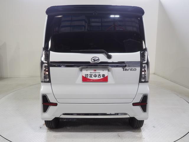 タントカスタムＲＳ４ＷＤ　ターボ　両側パワースライドドア　純正ナビ　パノラマモニター　ドライブレコーダー　クルーズコントロール　ＥＴＣ車載器　リモコンエンジンスターター後席テーブル　アイドリングストップ（北海道）の中古車