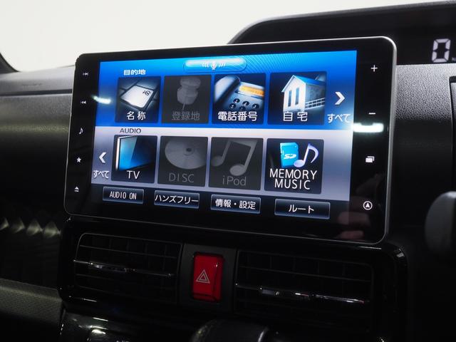 タントカスタムＲＳ４ＷＤ　ターボ　両側パワースライドドア　純正ナビ　パノラマモニター　ドライブレコーダー　クルーズコントロール　ＥＴＣ車載器　リモコンエンジンスターター後席テーブル　アイドリングストップ（北海道）の中古車