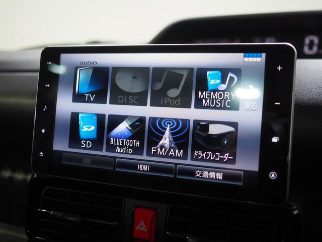 タントカスタムＲＳ４ＷＤ　ターボ　両側パワースライドドア　純正ナビ　パノラマモニター　ドライブレコーダー　クルーズコントロール　ＥＴＣ車載器　リモコンエンジンスターター後席テーブル　アイドリングストップ（北海道）の中古車