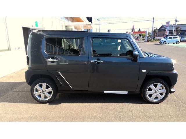 タフトG クロムベンチャー4WD ガラスルーフ LEDヘッドライト キーフリーシステム 前後コーナーセンサー アイドリングストップ シートヒーター オーディオレス VSC(横滑り抑制機能)(北海道)の中古車