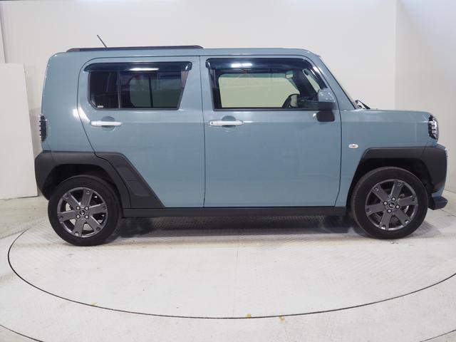 タフトGターボ4WD ガラスルーフ リモコンエンジンスターター クルーズコントロール LEDヘッドライト オートエアコン 運転席助手席シートヒーター アルミホイール アイドリングストップ オーディオレス(北海道)の中古車