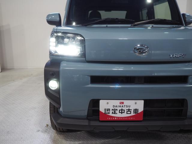 タフトGターボ4WD ガラスルーフ リモコンエンジンスターター クルーズコントロール LEDヘッドライト オートエアコン 運転席助手席シートヒーター アルミホイール アイドリングストップ オーディオレス(北海道)の中古車