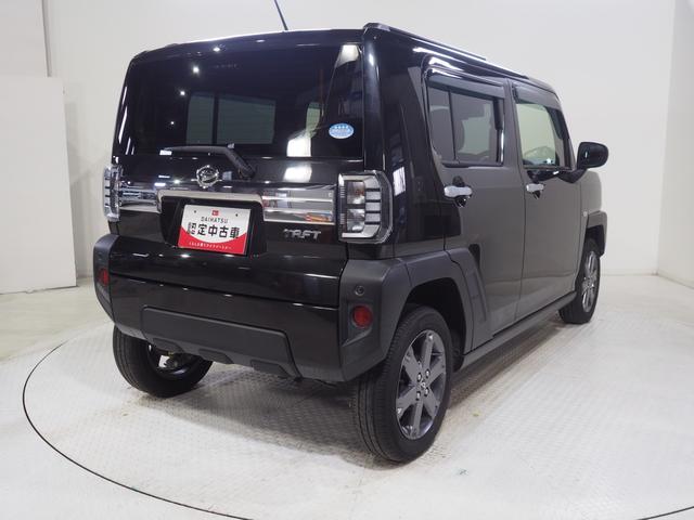 タフトGターボ4WD ガラスルーフ オーディオレス リモコンエンジンスターター クルーズコントロール オートエアコン LEDヘッドライト 前後コーナーセンサー 運転席助手席シートヒーター アイドリングストップ(北海道)の中古車