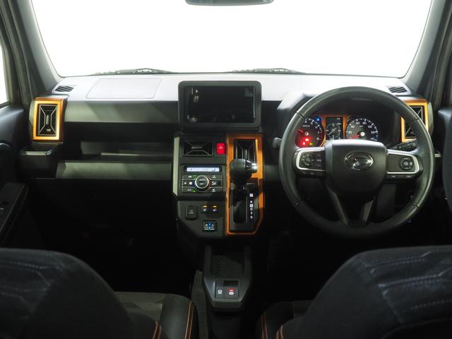 タフトGターボ4WD ガラスルーフ オーディオレス リモコンエンジンスターター クルーズコントロール オートエアコン LEDヘッドライト 前後コーナーセンサー 運転席助手席シートヒーター アイドリングストップ(北海道)の中古車