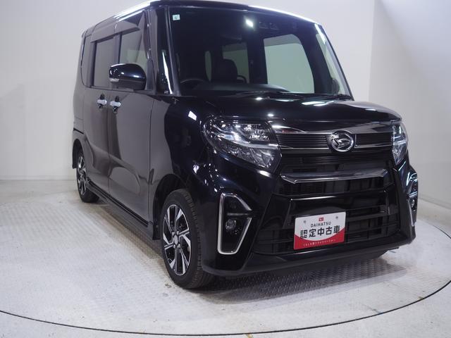 タントカスタムＸ４ＷＤ　両側パワースライドドア　ダイハツ純正ナビ　バックモニター　ナビ連動ドライブレコーダー　リモコンエンジンスターター　ＥＴＣ車載器　運転席助手席シートヒーター　前後コーナーセンサー　アルミホイール（北海道）の中古車