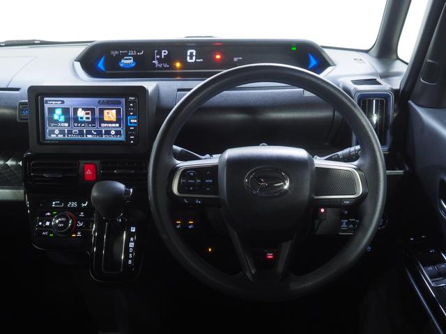 タントカスタムＸ４ＷＤ　両側パワースライドドア　ダイハツ純正ナビ　バックモニター　ナビ連動ドライブレコーダー　リモコンエンジンスターター　ＥＴＣ車載器　運転席助手席シートヒーター　前後コーナーセンサー　アルミホイール（北海道）の中古車