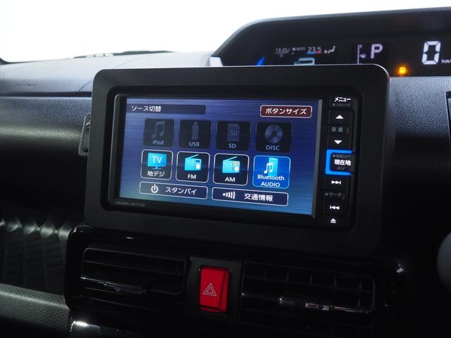 タントカスタムＸ４ＷＤ　両側パワースライドドア　ダイハツ純正ナビ　バックモニター　ナビ連動ドライブレコーダー　リモコンエンジンスターター　ＥＴＣ車載器　運転席助手席シートヒーター　前後コーナーセンサー　アルミホイール（北海道）の中古車