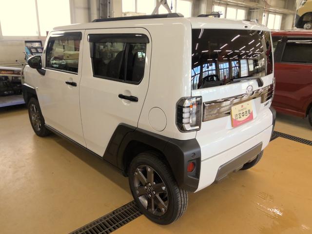 タフトＧターボ　ダーククロムベンチャー４ＷＤ　ガラスルーフ　ＬＥＤヘッドライト　オートエアコン　運転席助手席シートヒーター　電動パーキングブレーキ　前後コーナーセンサー　アイドリングストップ　ＶＳＣ（横滑り抑制機能）（北海道）の中古車
