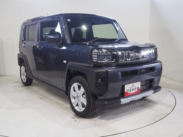 タフトG クロムベンチャー4WD ガラスルーフ LEDヘッドライト オートライト オートエアコン 運転席助手席シートヒーター キーフリーシステム 電動パーキングブレーキ オーディオレス アイドリングストップ(北海道)の中古車