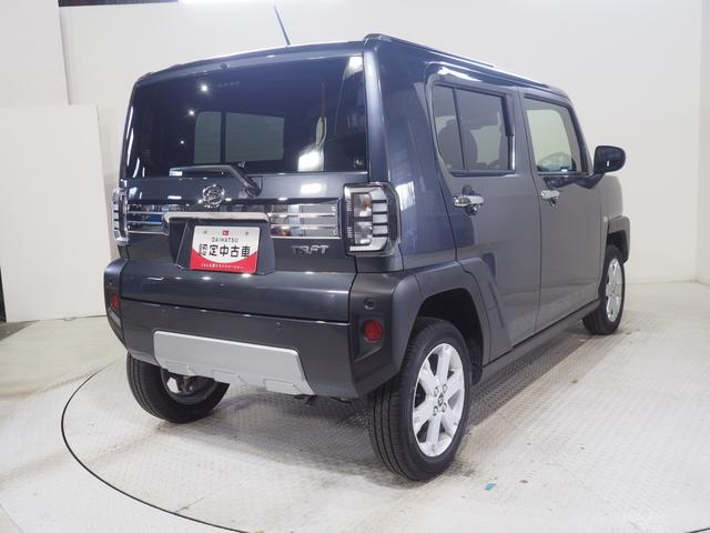 タフトG クロムベンチャー4WD ガラスルーフ LEDヘッドライト オートライト オートエアコン 運転席助手席シートヒーター キーフリーシステム 電動パーキングブレーキ オーディオレス アイドリングストップ(北海道)の中古車