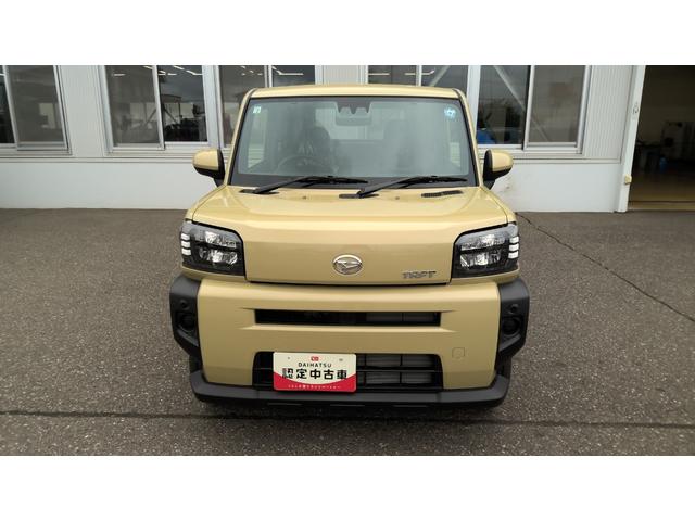 タフトX4WD ガラスルーフ LEDヘッドライト オートライト オートエアコン オーディオレス キーフリーシステム 前後コーナーセンサー アイドリングストップ VSC(横滑り抑制機能)(北海道)の中古車