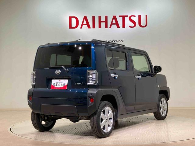 タフトＧ４ＷＤ　ＥＴＣ　アルミホイール　シートヒーター　オートマチックハイビーム　衝突防止システム　ＬＥＤヘッドランプ　レーンアシスト　スマートキー　記録簿　ワンオーナー　アイドリングストップ　エアバッグ（北海道）の中古車