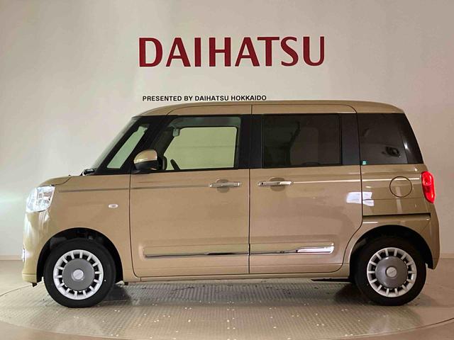 ムーヴキャンバスセオリーＧ４ＷＤ　オートマチックハイビーム　衝突防止システム　レーンアシスト　スマートキー　記録簿　ワンオーナー　エアバッグ　エアコン　パワーステアリング　パワーウィンドウ　ＡＢＳ（北海道）の中古車