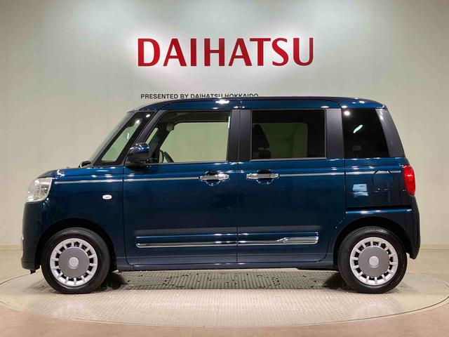 ムーヴキャンバスセオリーＧ４ＷＤ　シートヒーター　アイドリングストップ　オートマチックハイビーム　衝突防止システム　ＬＥＤヘッドランプ　レーンアシスト　スマートキー　記録簿　ワンオーナー　エアバッグ　エアコン　パワーウィンドウ（北海道）の中古車