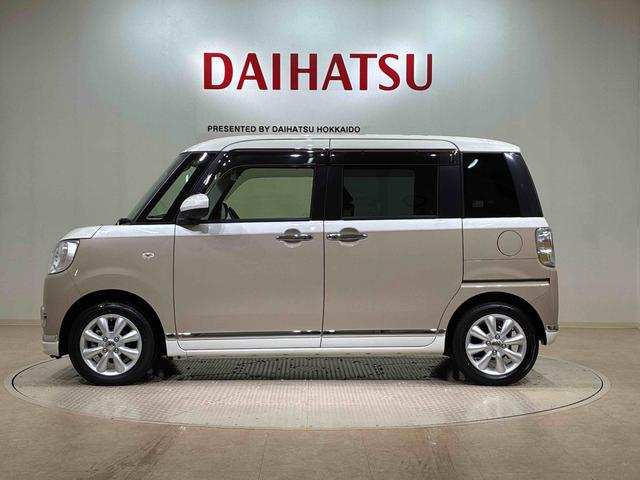 ムーヴキャンバスＧブラックインテリアリミテッド　ＳＡIII４ＷＤ　ＥＴＣ　アルミホイール　アイドリングストップ　オートマチックハイビーム　衝突防止システム　ＬＥＤヘッドランプ　レーンアシスト　スマートキー　記録簿　ワンオーナー　エアバッグ　エアコン　ＡＢＳ（北海道）の中古車