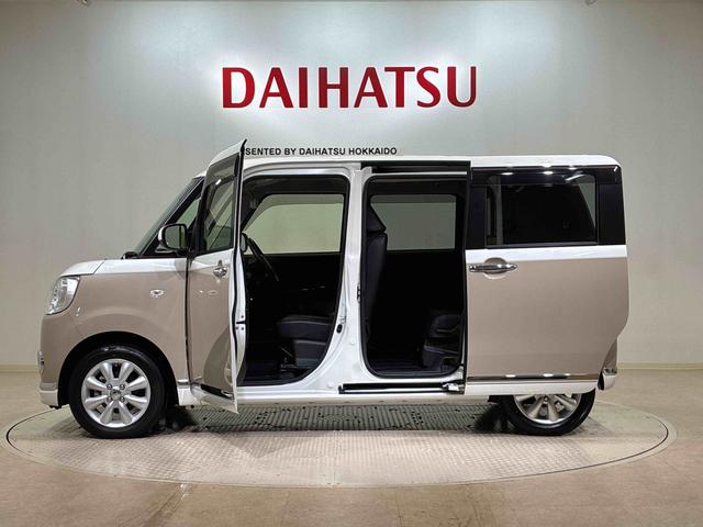 ムーヴキャンバスＧブラックインテリアリミテッド　ＳＡIII４ＷＤ　ＥＴＣ　アルミホイール　アイドリングストップ　オートマチックハイビーム　衝突防止システム　ＬＥＤヘッドランプ　レーンアシスト　スマートキー　記録簿　ワンオーナー　エアバッグ　エアコン　ＡＢＳ（北海道）の中古車