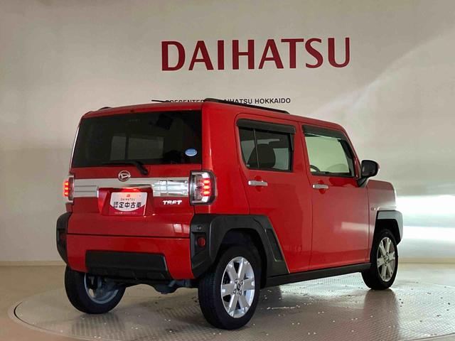 タフトＧ４ＷＤ　アルミホイール　シートヒーター　アイドリングストップ　オートマチックハイビーム　衝突防止システム　ＬＥＤヘッドランプ　レーンアシスト　スマートキー　記録簿　禁煙車　ワンオーナー　エアバッグ（北海道）の中古車