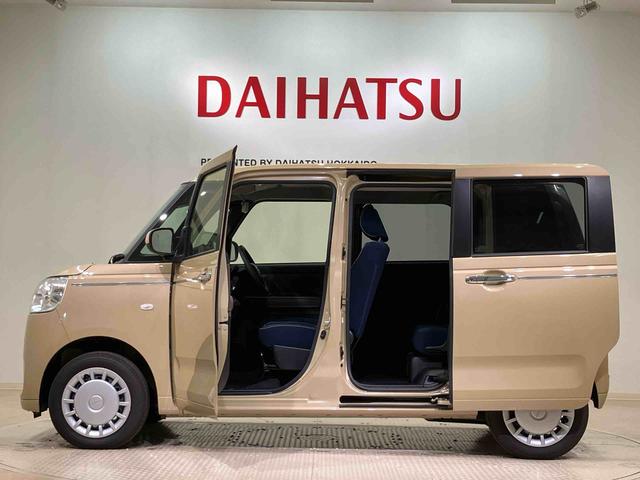ムーヴキャンバスセオリーX4WD アイドリングストップ オートマチックハイビーム 衝突防止システム レーンアシスト スマートキー 記録簿 ワンオーナー エアバッグ エアコン パワーステアリング パワーウィンドウ ABS(北海道)の中古車