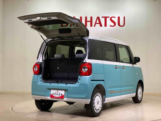 ムーヴキャンバスストライプスG4WD スマートキー 記録簿 ワンオーナー エアバッグ エアコン パワーステアリング パワーウィンドウ CD ABS(北海道)の中古車