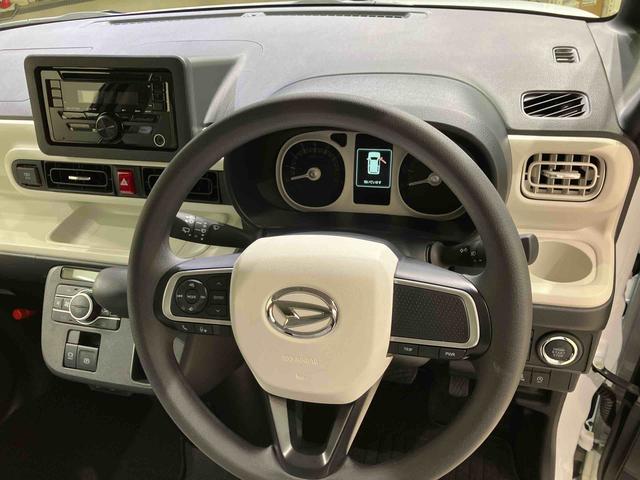 ムーヴキャンバスストライプスG4WD スマートキー 記録簿 ワンオーナー エアバッグ エアコン パワーステアリング パワーウィンドウ CD ABS(北海道)の中古車