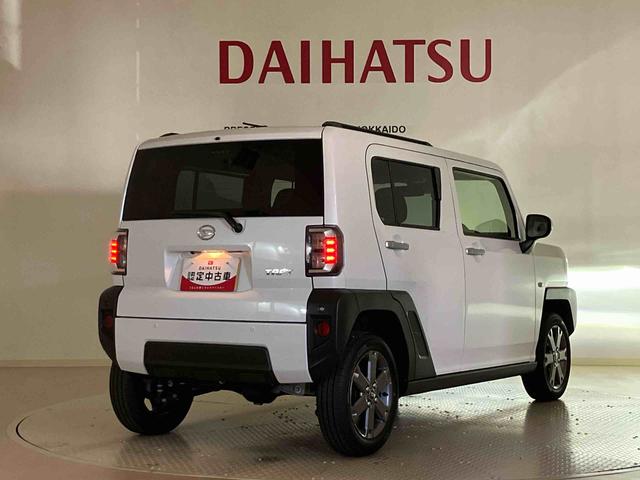 タフトGターボ4WD アルミホイール シートヒーター ターボ アイドリングストップ オートマチックハイビーム 衝突防止システム LEDヘッドランプ レーンアシスト スマートキー 記録簿 ワンオーナー エアバッグ(北海道)の中古車