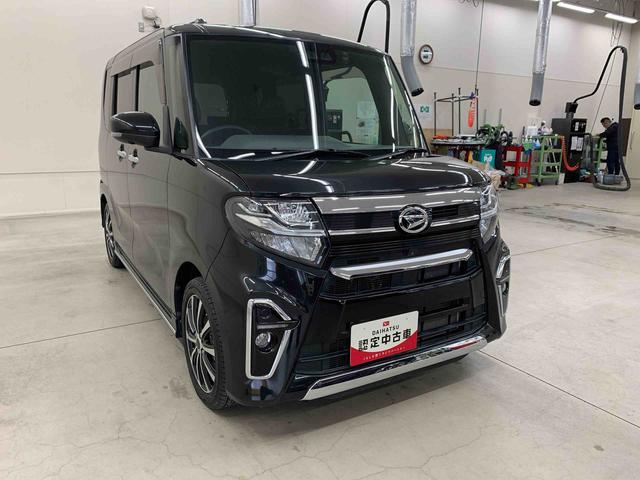 タントカスタムＲＳセレクション　２ＷＤ両側電動スライドドア・ＬＥＤヘッドライト・ナビ・ドラレコ・ＥＴＣ・パノラマモニター・シートヒーター・スマートアシスト・アイドリングストップ・プッシュボタンスタート（群馬県）の中古車