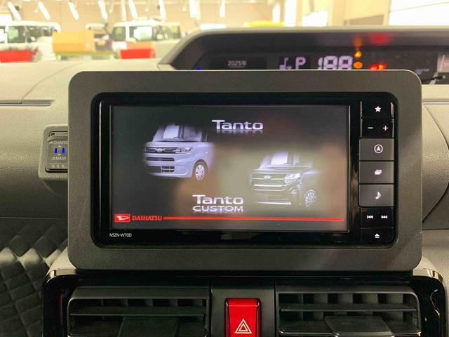 タントカスタムＲＳセレクション　２ＷＤ両側電動スライドドア・ＬＥＤヘッドライト・ナビ・ドラレコ・ＥＴＣ・パノラマモニター・シートヒーター・スマートアシスト・アイドリングストップ・プッシュボタンスタート（群馬県）の中古車