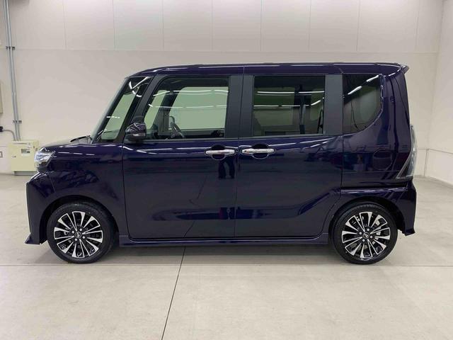 タントカスタムＲＳ　２ＷＤ両側電動スライドドア・ＬＥＤヘッドライト・バックカメラ・シートヒーター・スマートアシスト・アイドリングストップ・プッシュボタンスタート・オートライト・オートマチックハイビーム（群馬県）の中古車