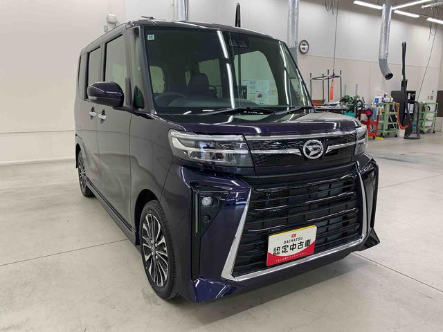 タントカスタムＲＳ　２ＷＤ両側電動スライドドア・ＬＥＤヘッドライト・バックカメラ・シートヒーター・スマートアシスト・アイドリングストップ・プッシュボタンスタート・オートライト・オートマチックハイビーム（群馬県）の中古車