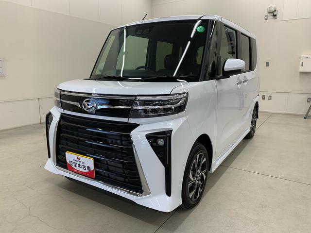 タントカスタムＸ　２ＷＤ両側電動スライドドア・ＬＥＤヘッドライト・バックカメラ・シートヒーター・スマートアシスト・アイドリングストップ・プッシュボタンスタート・オートライト・オートマチックハイビーム（群馬県）の中古車