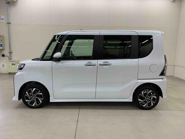 タントカスタムＸ　２ＷＤ両側電動スライドドア・ＬＥＤヘッドライト・パノラマモニター・シートヒーター・スマートアシスト・アイドリングストップ・プッシュボタンスタート・オートライト・オートマチックハイビーム・オートエアコン（群馬県）の中古車