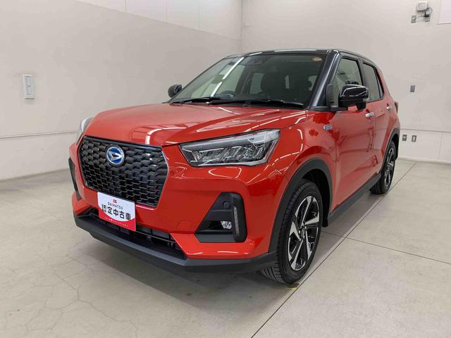 ロッキープレミアムＧ　ＨＥＶ　２ＷＤＬＥＤヘッドライト・バックカメラ・シートヒーター・スマートアシスト・アイドリングストップ・プッシュボタンスタート・オートライト・オートマチックハイビーム・オートエアコン・電動格納式ドアミラー（群馬県）の中古車