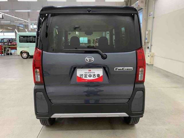 タントファンクロスターボ　２ＷＤ両側電動スライドドア・ＬＥＤヘッドライト・オートライト・オートマチックハイビーム・プッシュスタートボタン・アイドリングストップ・スマートアシスト・シートヒーター・電動格納式ドアミラー（群馬県）の中古車