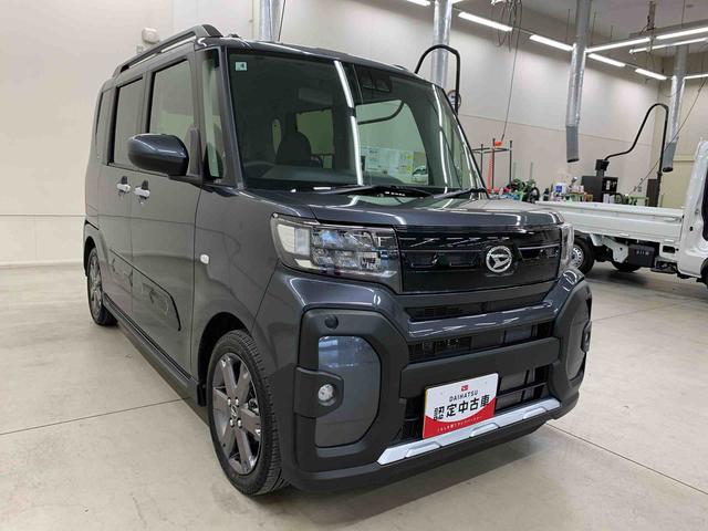 タントファンクロスターボ　２ＷＤ両側電動スライドドア・ＬＥＤヘッドライト・オートライト・オートマチックハイビーム・プッシュスタートボタン・アイドリングストップ・スマートアシスト・シートヒーター・電動格納式ドアミラー（群馬県）の中古車