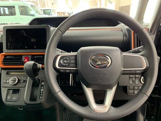 タントファンクロスターボ　２ＷＤ両側電動スライドドア・ＬＥＤヘッドライト・オートライト・オートマチックハイビーム・プッシュスタートボタン・アイドリングストップ・スマートアシスト・シートヒーター・電動格納式ドアミラー（群馬県）の中古車