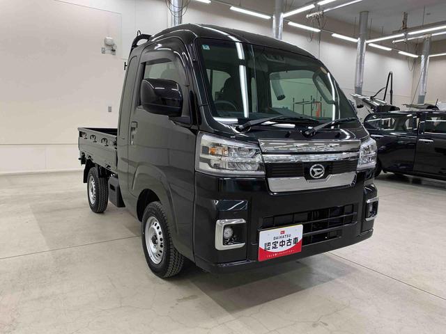 ハイゼットトラックジャンボエクストラ 4WDLEDヘッドライト・オートライト・オートマチックハイビーム・プッシュスタートボタン・アイドリングストップ・マニュアルエアコン・電動格納式ドアミラー・スマートアシスト(群馬県)の中古車