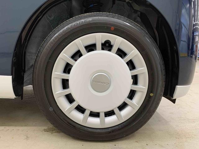 ムーヴキャンバスストライプスＧ　２ＷＤ両側電動スライドドア・ＬＥＤヘッドライト・オートライト・オートマチックハイビーム・プッシュスタートボタン・アイドリングストップ・シートヒーター・電動パーキングブレーキ・スマートアシスト（群馬県）の中古車