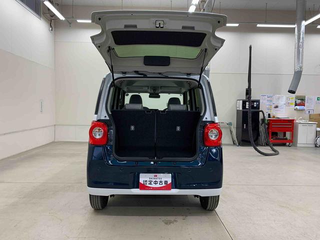 ムーヴキャンバスストライプスＧ　２ＷＤ両側電動スライドドア・ＬＥＤヘッドライト・オートライト・オートマチックハイビーム・プッシュスタートボタン・アイドリングストップ・シートヒーター・電動パーキングブレーキ・スマートアシスト（群馬県）の中古車