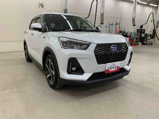 ロッキープレミアムＧ　ＨＥＶ　２ＷＤディスプレイオーディオ・ドライブレコーダー・ＥＴＣ・ＬＥＤヘッドライト・オートライト・オートマチックハイビーム・プッシュスタートボタン・アイドリングストップ・シートヒーター・スマートアシスト（群馬県）の中古車