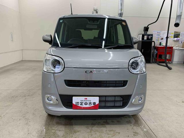 ムーヴキャンバスセオリーＧ　２ＷＤ両側電動スライドドア・ＬＥＤヘッドライト・オートライト・オートマチックハイビーム・プッシュスタートボタン・アイドリングストップ・シートヒーター・電動パーキングブレーキ・スマートアシスト（群馬県）の中古車