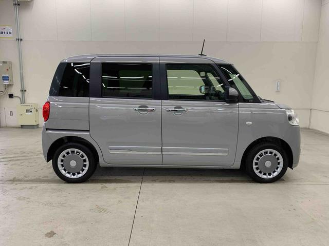 ムーヴキャンバスセオリーＧ　２ＷＤ両側電動スライドドア・ＬＥＤヘッドライト・オートライト・オートマチックハイビーム・プッシュスタートボタン・アイドリングストップ・シートヒーター・電動パーキングブレーキ・スマートアシスト（群馬県）の中古車