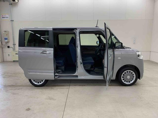 ムーヴキャンバスセオリーＧ　２ＷＤ両側電動スライドドア・ＬＥＤヘッドライト・オートライト・オートマチックハイビーム・プッシュスタートボタン・アイドリングストップ・シートヒーター・電動パーキングブレーキ・スマートアシスト（群馬県）の中古車