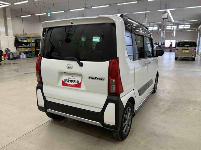 タントファンクロス　２ＷＤ両側電動スライドドア・ＬＥＤヘッドライト・オートライト・オートマチックハイビーム・プッシュスタートボタン・アイドリングストップ・シートヒーター・電動パーキングブレーキ・スマートアシスト（群馬県）の中古車